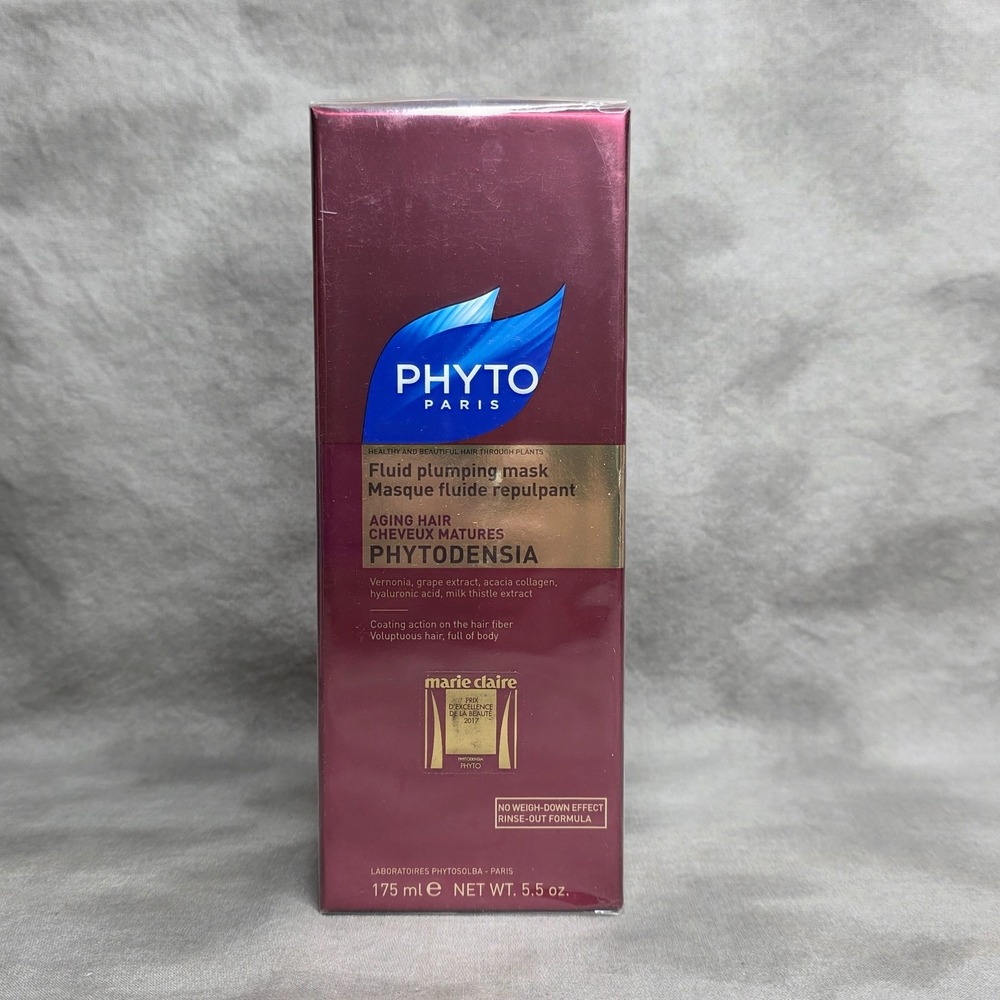 PHYTO Paris Fluid Plumping Mask 5.5 oz SEALED for Aging Hair w/Hyaluronic Acid